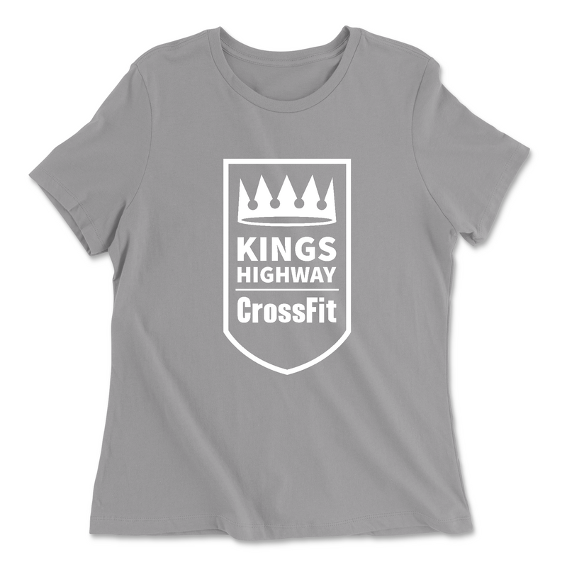 Womens 2X-Large SOLID_ATHLETIC_GREY Relaxed Jersey T-Shirt