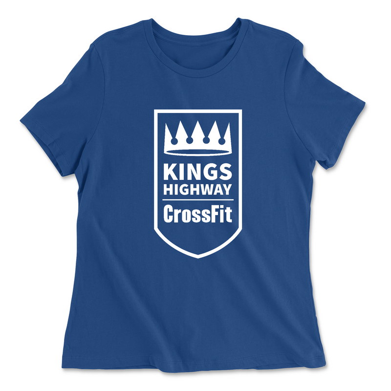 Womens 2X-Large TRUE_ROYAL Relaxed Jersey T-Shirt