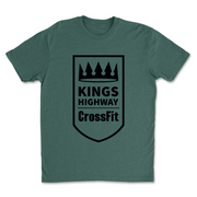 Mens 2X-Large HEATHER_FOREST_GREEN T-Shirt