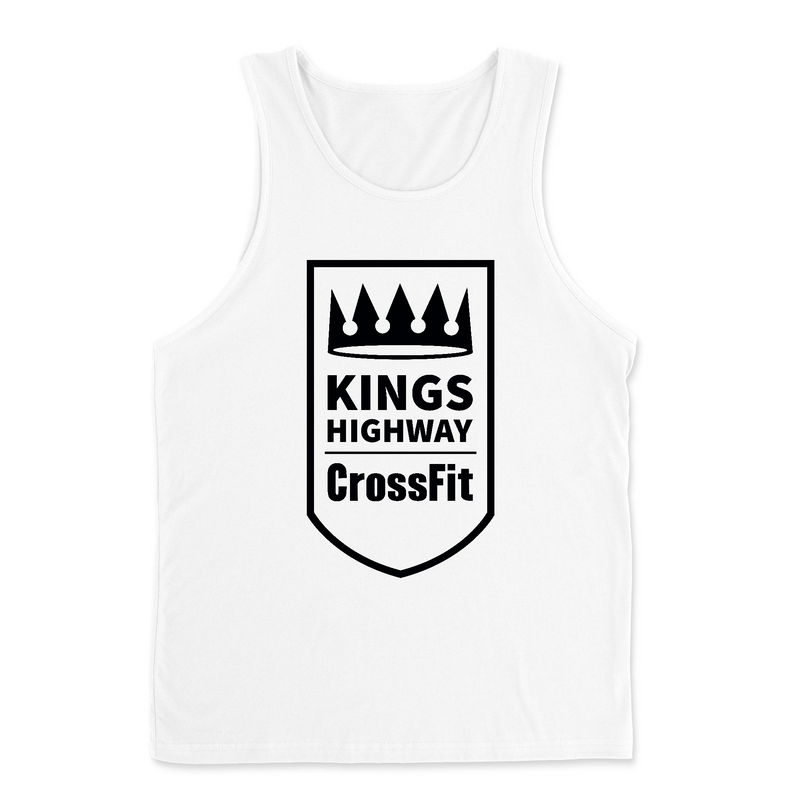 Mens 2X-Large WHITE Tank Top