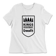 Womens 2X-Large WHITE Relaxed Jersey T-Shirt