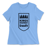 Womens 2X-Large CAROLINA_BLUE Relaxed Jersey T-Shirt