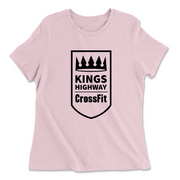 Womens 2X-Large PINK Relaxed Jersey T-Shirt