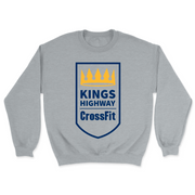 Mens 2X-Large GREY_HEATHER Midweight Sweatshirt