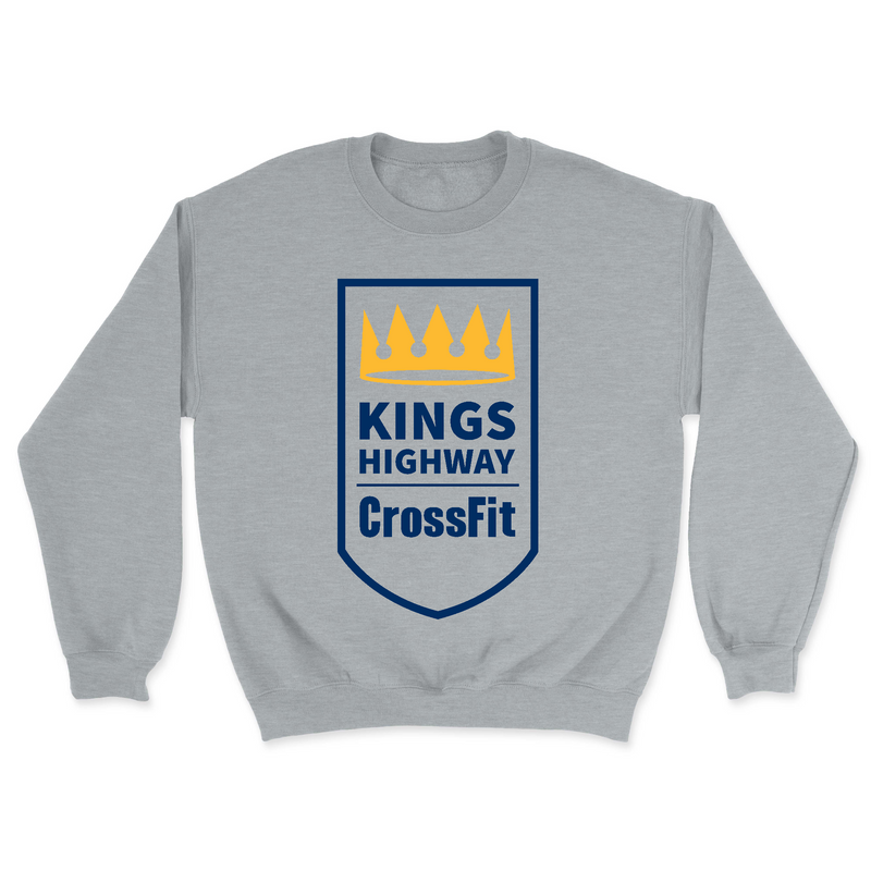 Mens 2X-Large GREY_HEATHER Midweight Sweatshirt