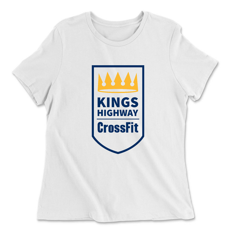 Womens 2X-Large WHITE Relaxed Jersey T-Shirt
