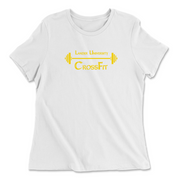 Womens 2X-Large WHITE Relaxed Jersey T-Shirt