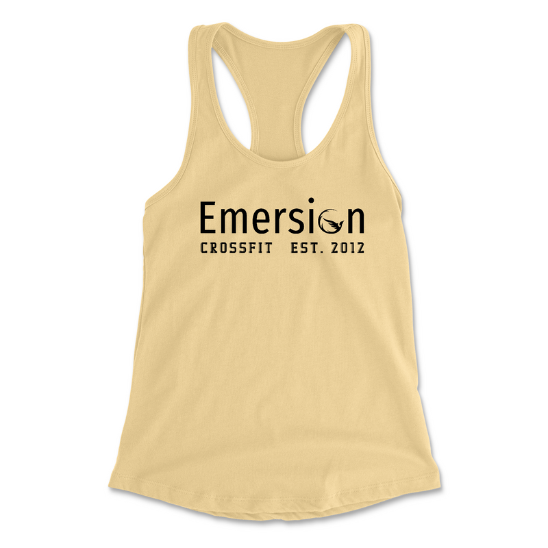 Womens 2X-Large BANANA_CREAM Tank Top