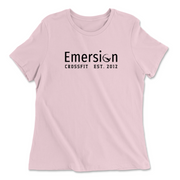 Womens 2X-Large PINK Relaxed Jersey T-Shirt