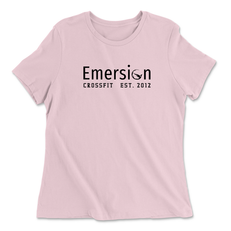 Womens 2X-Large PINK Relaxed Jersey T-Shirt