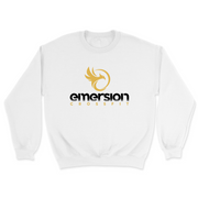 Mens 2X-Large WHITE Midweight Sweatshirt