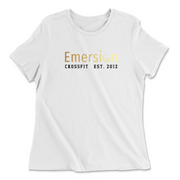 Womens 2X-Large WHITE Relaxed Jersey T-Shirt