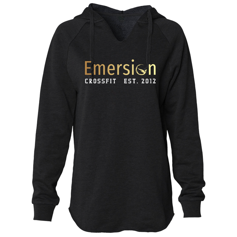 Womens 2X-Large BLACK Hoodie