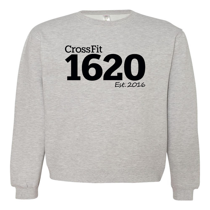 Mens 2X-Large GREY_HEATHER Midweight Sweatshirt