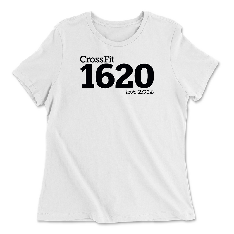 Womens 2X-Large WHITE Relaxed Jersey T-Shirt