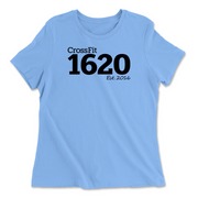 Womens 2X-Large CAROLINA_BLUE Relaxed Jersey T-Shirt