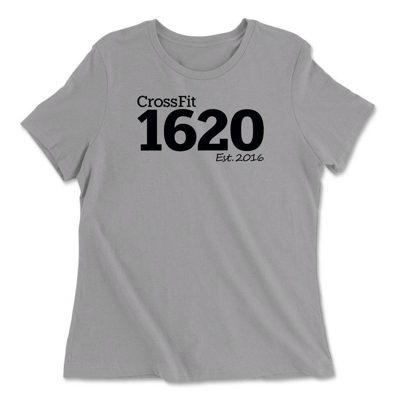 Womens 2X-Large SOLID_ATHLETIC_GREY Relaxed Jersey T-Shirt