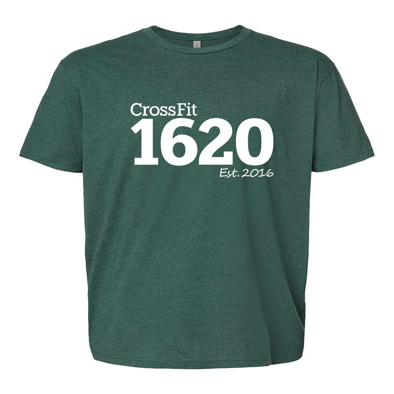 Mens 2X-Large HEATHER_FOREST_GREEN T-Shirt