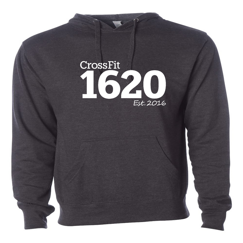 Mens 2X-Large CHARCOAL_HEATHER Hoodie