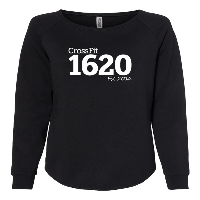Womens 2X-Large BLACK CrewNeck