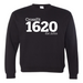 Mens 2X-Large BLACK Midweight Sweatshirt