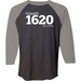 Mens 2X-Large VINTAGESMOKE_GRANITE_HEATHER 3/4 Sleeve