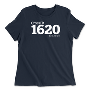 Womens 2X-Large NAVY Relaxed Jersey T-Shirt