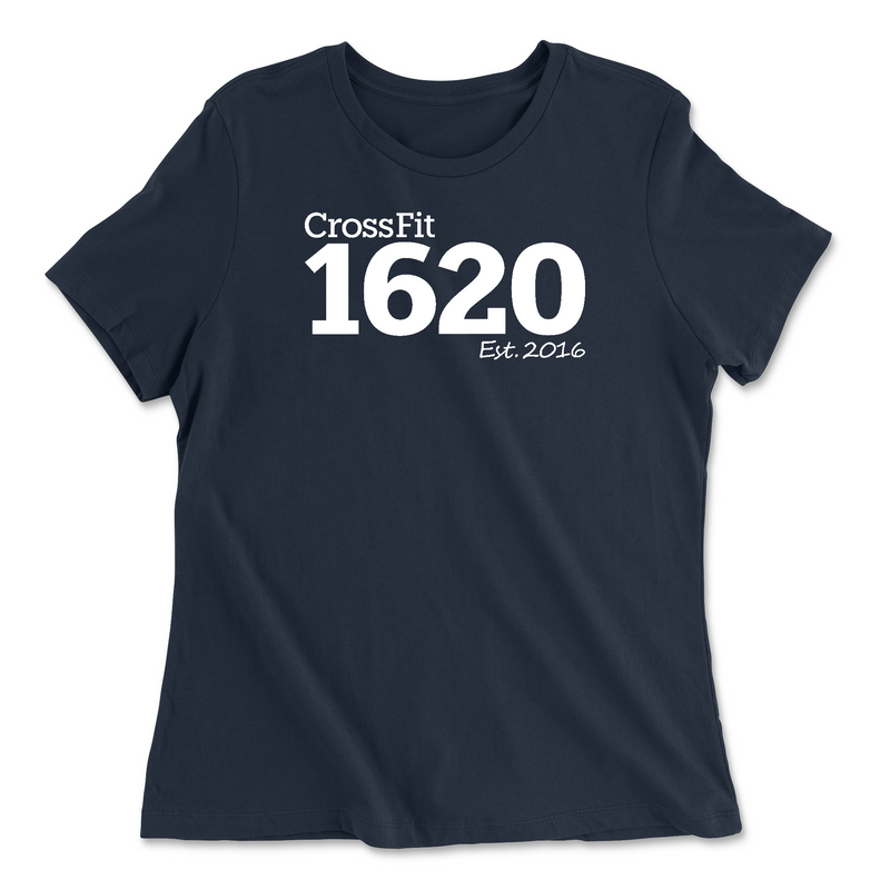 Womens 2X-Large NAVY Relaxed Jersey T-Shirt