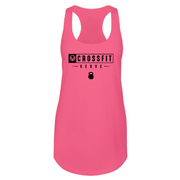 Womens 2X-Large Hot Pink Tank Top (Front Print Only)
