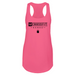 Womens 2X-Large Hot Pink Tank Top (Front Print Only)