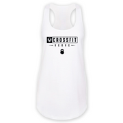 Womens 2X-Large White Tank Top (Front Print Only)