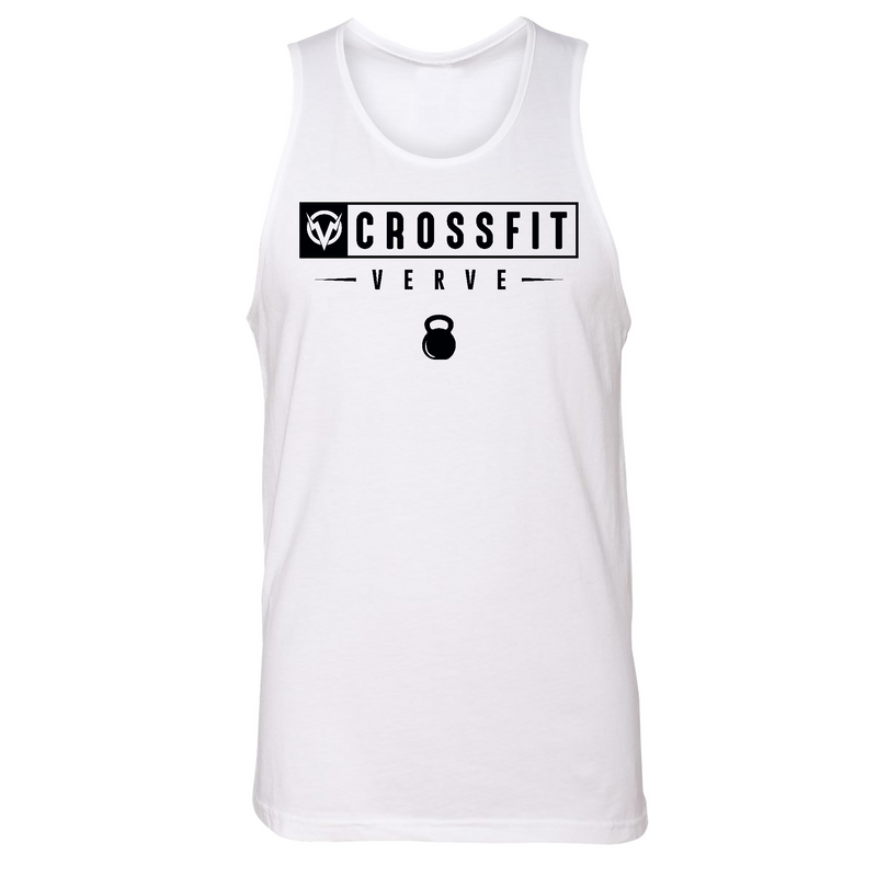 Mens 2X-Large White Tank Top