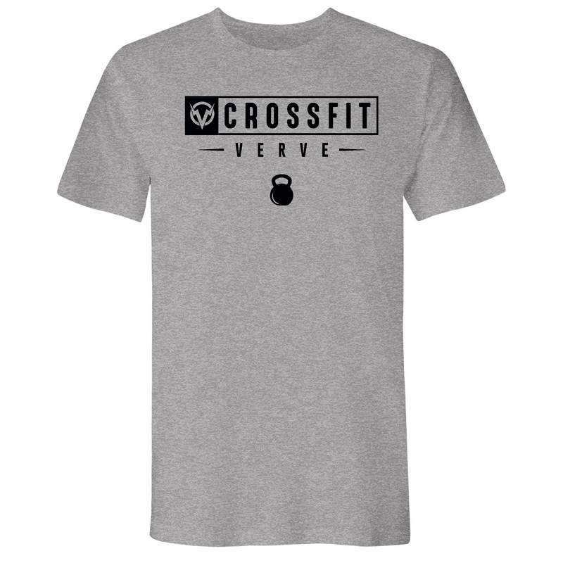 Mens 2X-Large Dark Heather Gray T-Shirt