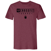 Mens 2X-Large Heather Maroon T-Shirt
