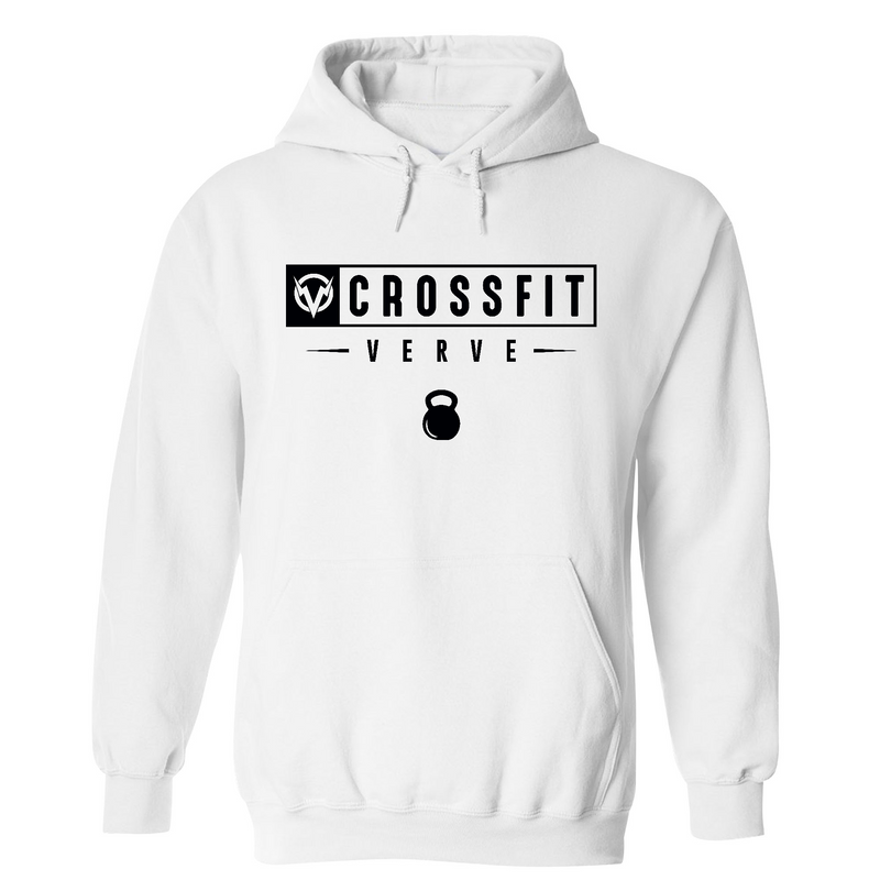 Mens 2X-Large White Hoodie