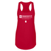 Womens 2X-Large Red Tank Top (Front Print Only)