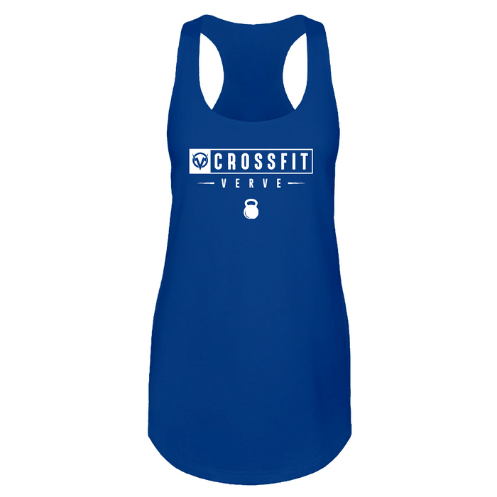 Womens 2X-Large Royal Tank Top (Front Print Only)