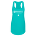 Womens 2X-Large Tahiti Blue Tank Top (Front Print Only)
