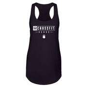 Womens 2X-Large Black Tank Top (Front Print Only)
