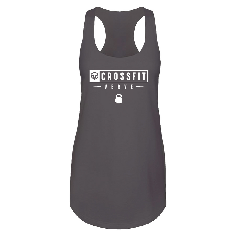 Womens 2X-Large Dark Gray Tank Top (Front Print Only)