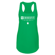 Womens 2X-Large Kelly Green Tank Top (Front Print Only)