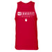Mens 2X-Large Red Tank Top