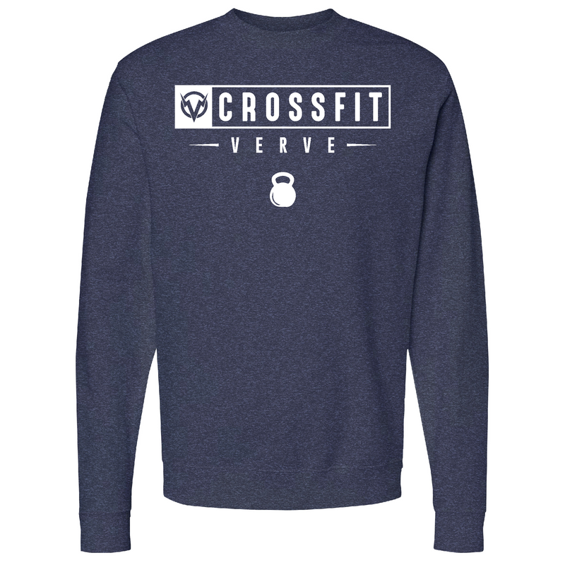 Mens 2X-Large Classic Navy Heather Sweatshirt