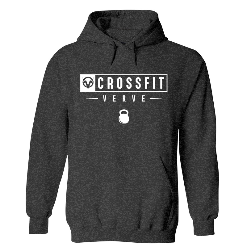 Mens 2X-Large Charcoal Heather Hoodie