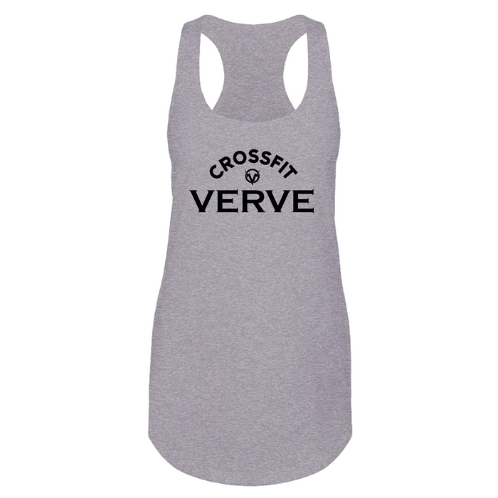 Womens 2X-Large Heather Gray Tank Top (Front Print Only)