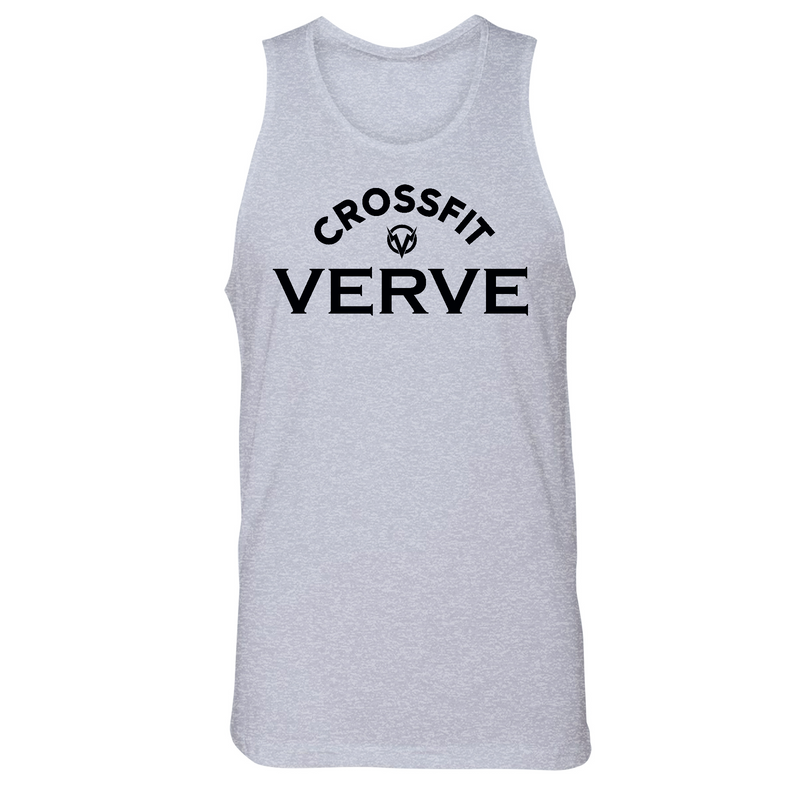Mens 2X-Large Heather Gray Tank Top