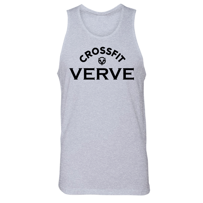 Mens 2X-Large Heather Gray Tank Top