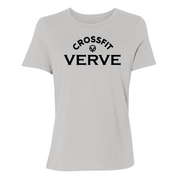 Womens 2X-Large Solid Athletic Grey T-Shirt