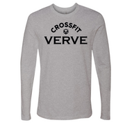 Mens 2X-Large Heather Gray Long Sleeve