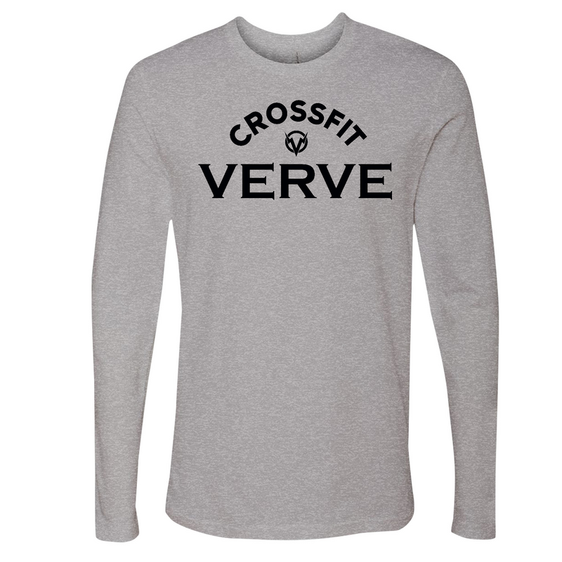 Mens 2X-Large Heather Gray Long Sleeve